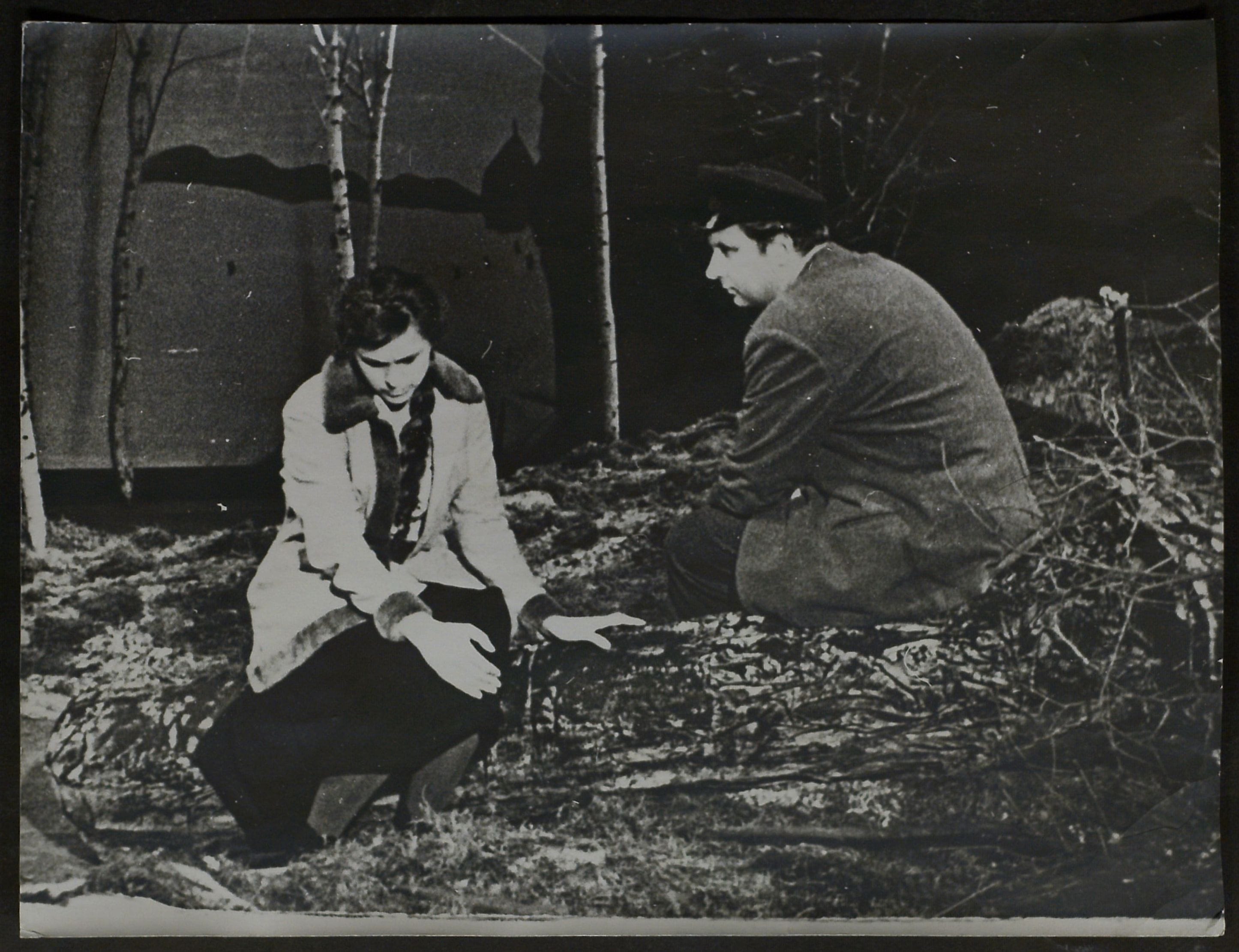 И. Шикунова и А. Савченко в сцене из телеоперы Ранак (1967)